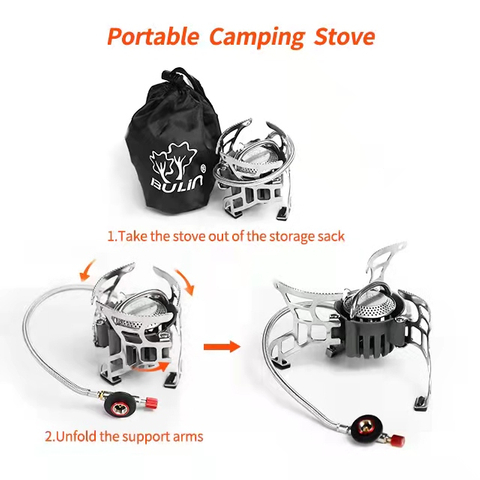 Ultraleichter Tisch-Camping-Gasherd zum Grillen 