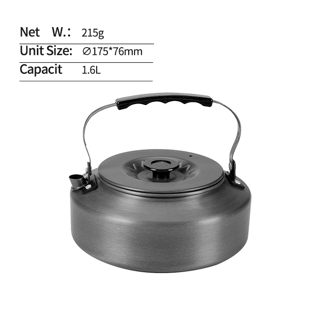 Leichtes Camping-Kochgeschirrset aus Aluminium für den Außenbereich BL200-CB