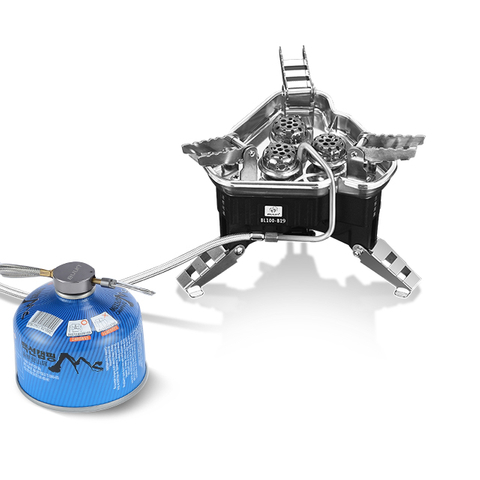 Tragbarer und schwimmender Mini-Camping-Gasherd für Hiing 